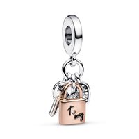Charm Pandora Donna in Lega metallica Zirconia 782506C01 - 782506C01